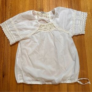 Monoreno Small White Top 100% cotton -lace (#4)